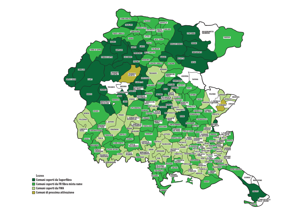 Mappa Copertura Friuli Venezia Giulia3