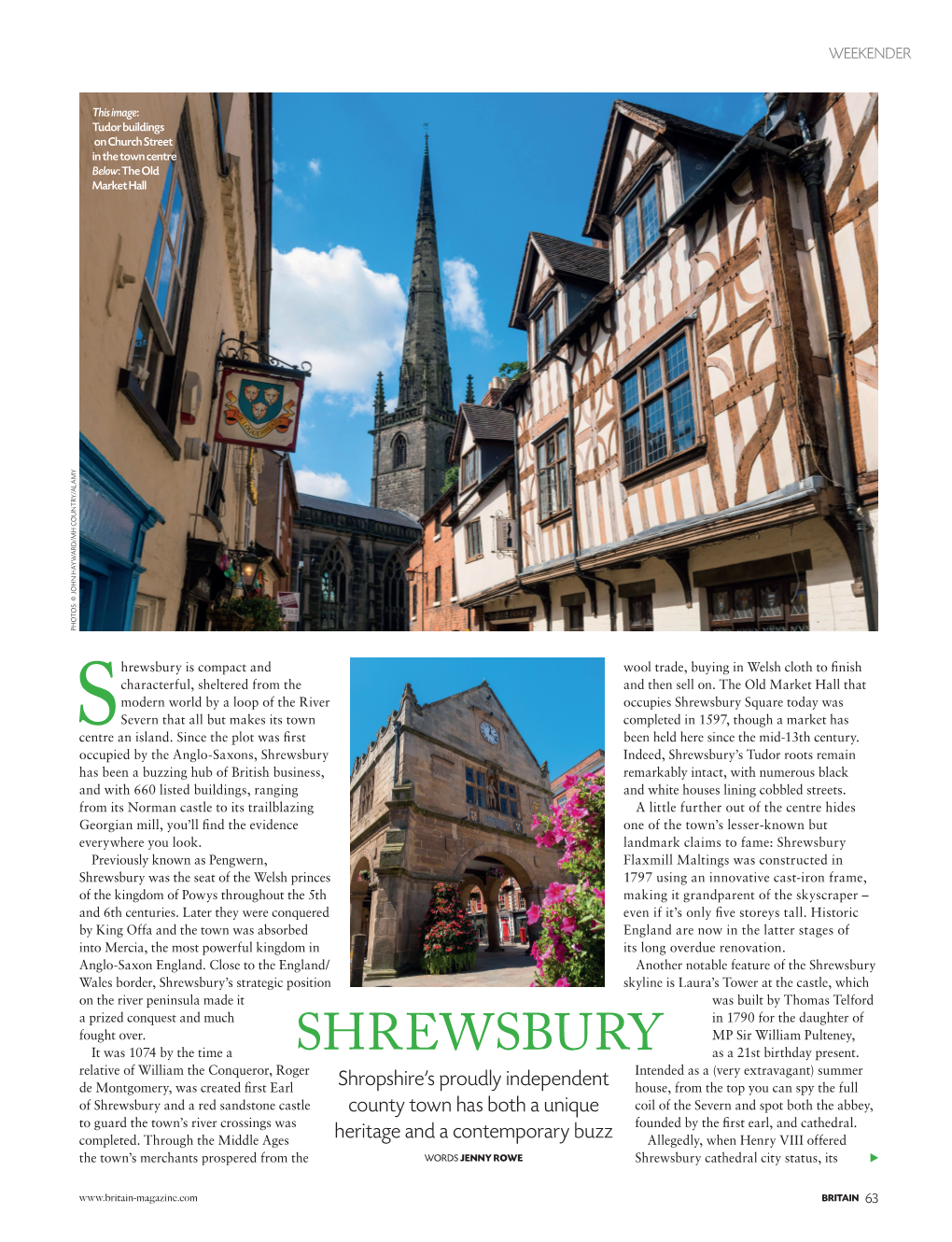 Original Shrewsbury