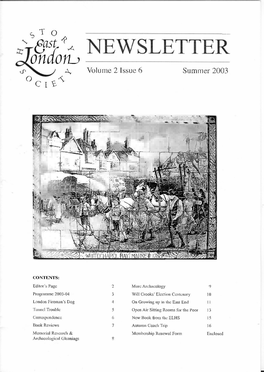 Volume 2 Issue 6 Summer 2003
