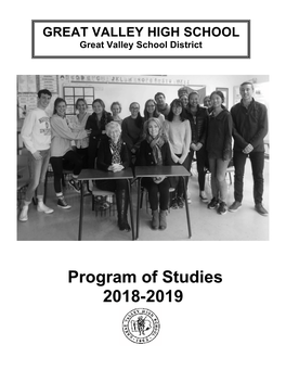 Program of Studies 2018-2019