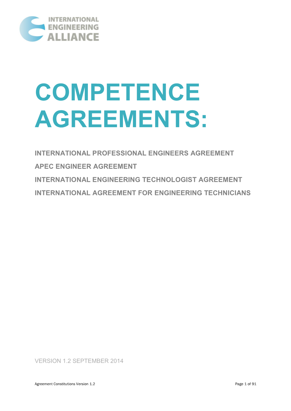 Competence Agreements