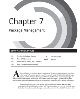 Chapter 7 Package Management