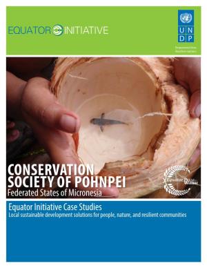 Conservation Society of Pohnpei