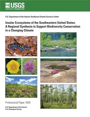 Insular Ecosystems of the Southeastern United States: a Regional Synthesis to Support Biodiversity Conservation in a Changing Climate