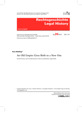 An Old Empire Gives Birth to a New One: Social Practices And