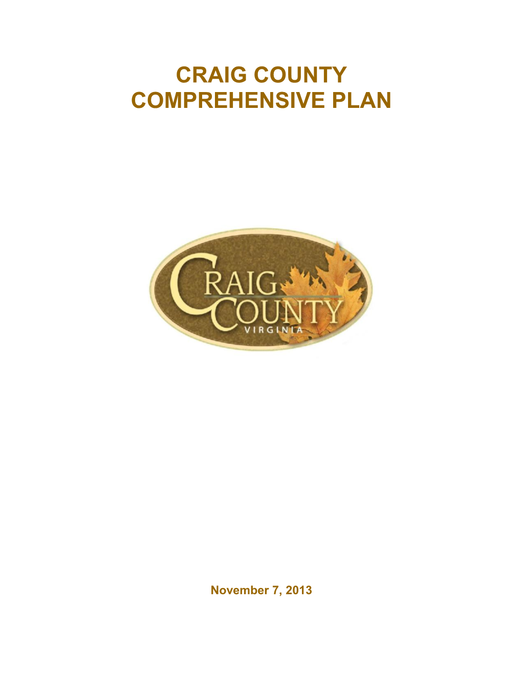 Comprehensive Plan