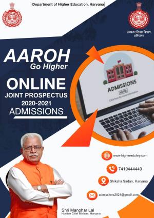 Joint Prospectus Online Admissions 2020-21