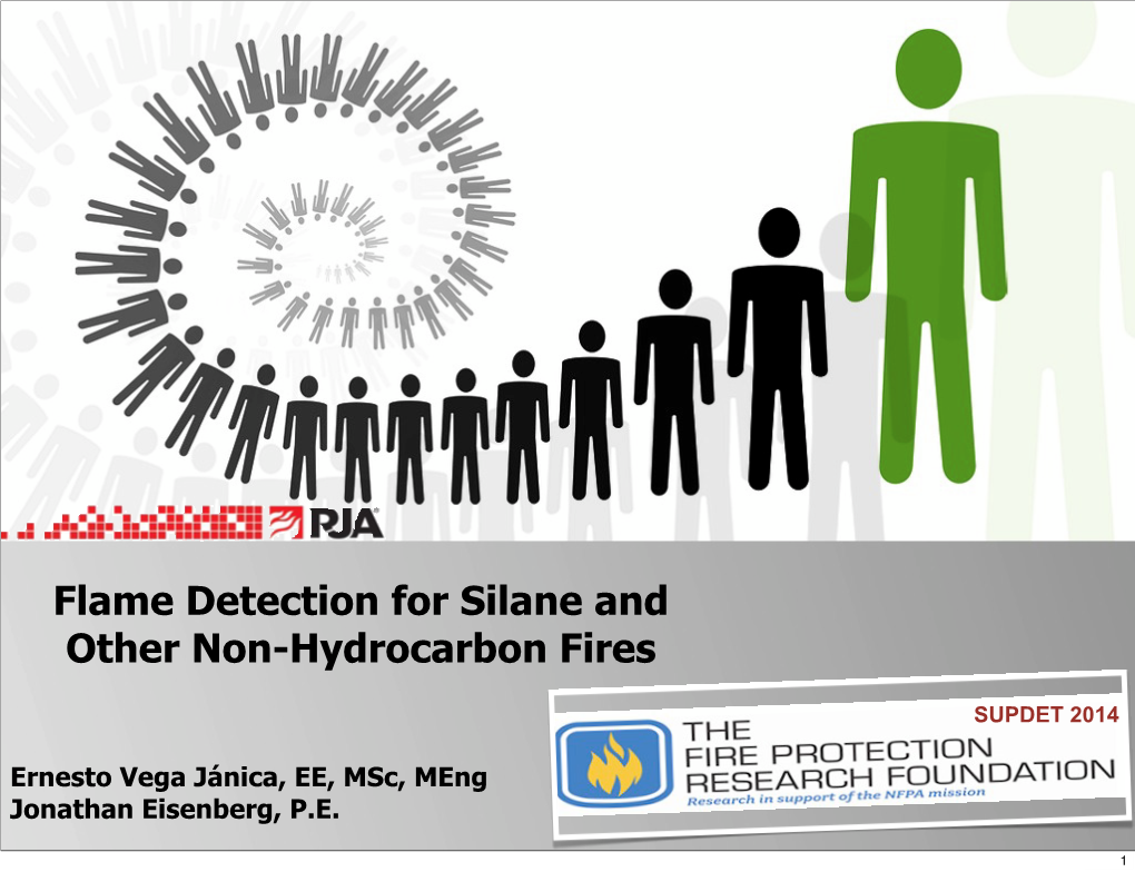 Flame Detection for Silane and Other Non-Hydrocarbon Fires