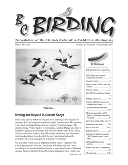 Birding and Beyond in Coastal Kenya