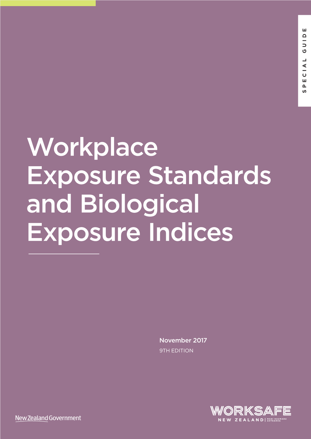 Workplace Exposure Standards and Biological Exposure Indices