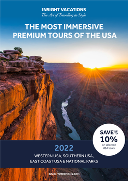 The Most Immersive Premium Tours of the Usa