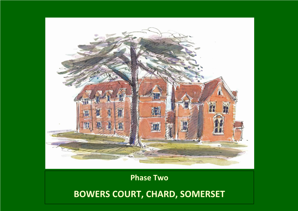 BOWERS COURT, CHARD, SOMERSET Chard