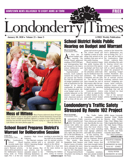 Londonderry Times 01/30/2020