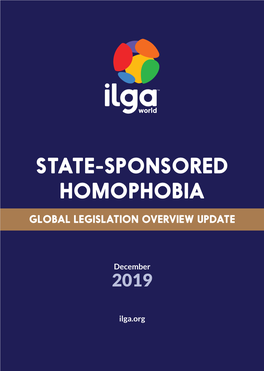 State-Sponsored Homophobia 2019: Global Legislation Overview Update (Geneva; ILGA, December 2019)