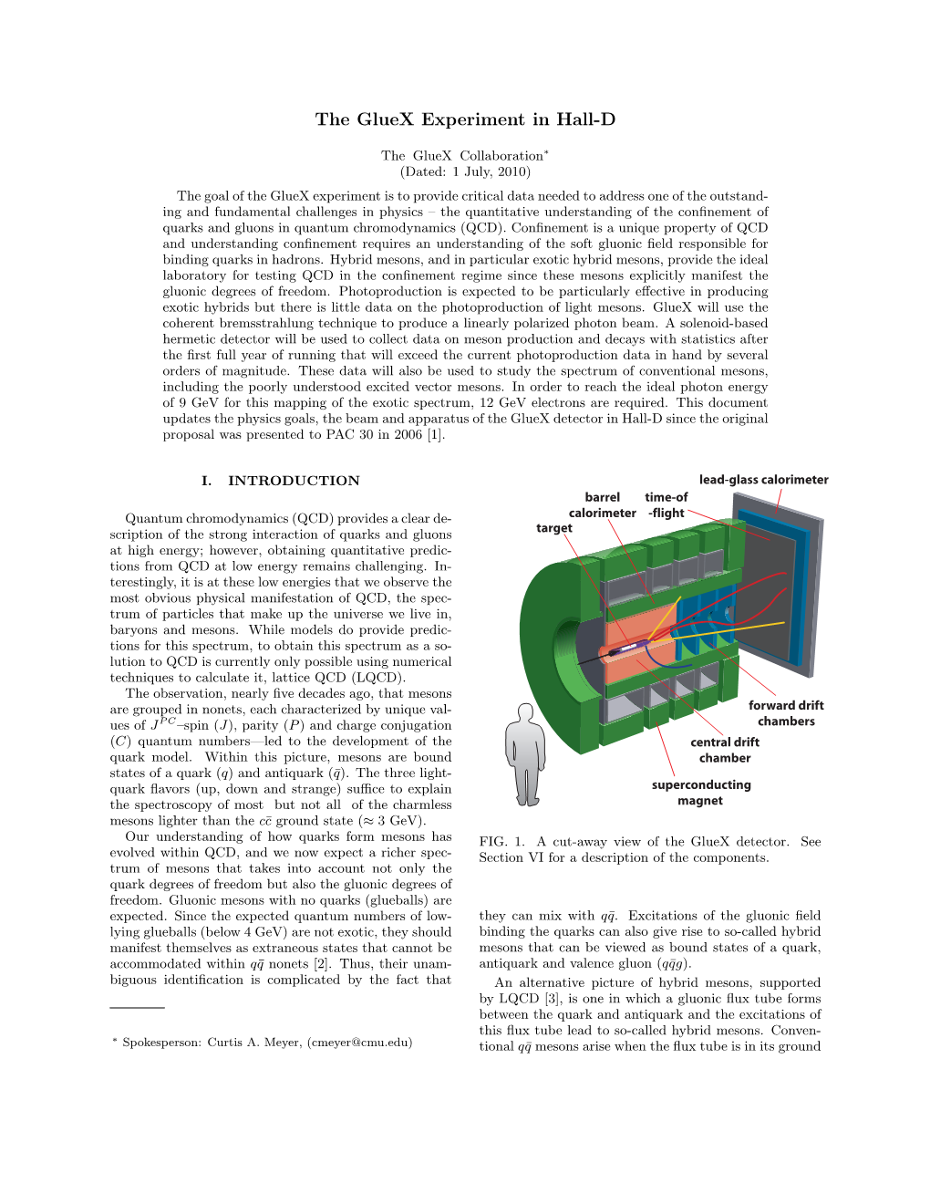 The Gluex Experiment in Hall-D