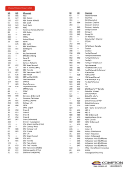 Channel Guide February 2021