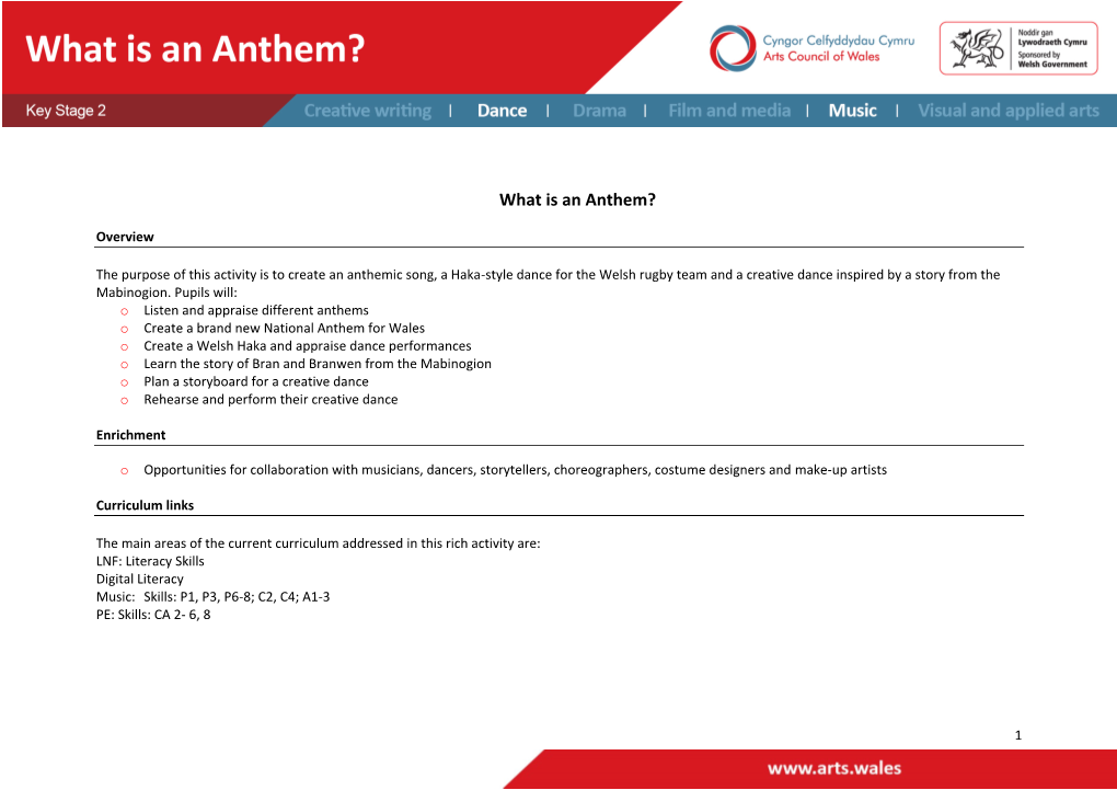 What Is an Anthem?