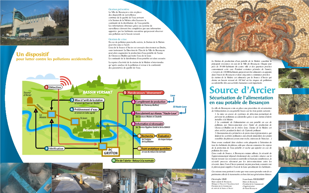 Source D'arcier – Sécurisation De L'alimentation En Eau Potable De Besançon