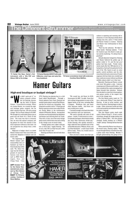 Hamer 01/Wright/Jun/2000