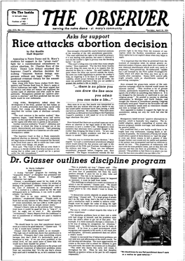 Rice Attacks Abortion Decision
