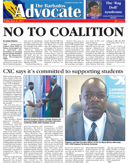 CXC Says It's Committed to Supporting Students