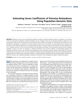 Estimating Seven Coefficients of Pairwise Relatedness Using