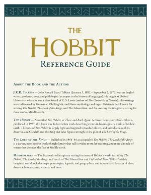 The Hobbit Reference Guide