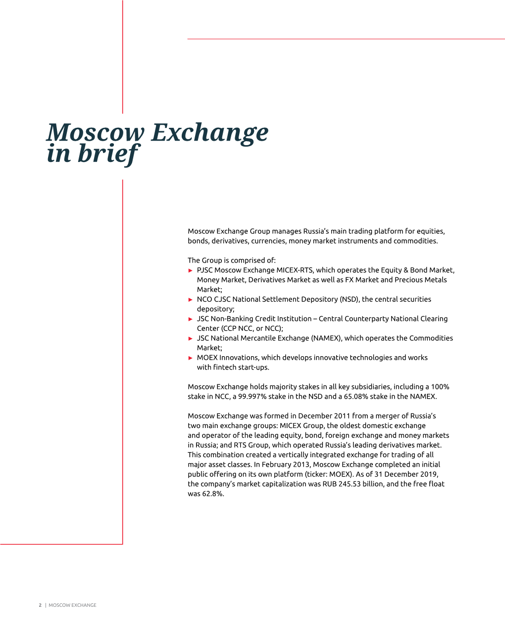 PDF Version Moscow Exchange in Brief
