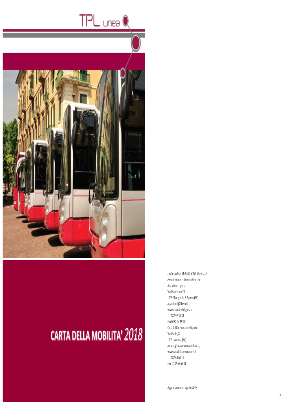 Carta Della Mobilità 2018