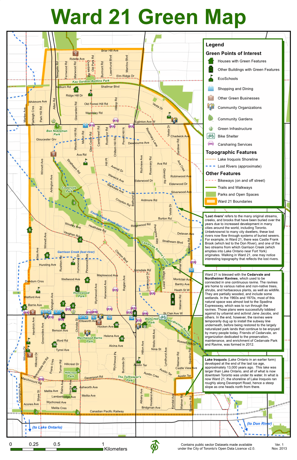 Ward 21 Green Map