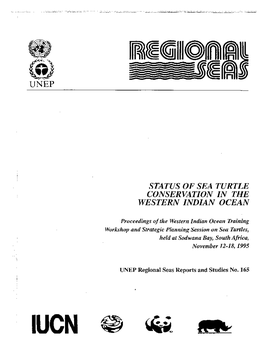 Status of Sea Turtle Conservation in the Western Indian Ocean (1996)