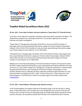 Global Surveillance News 2012