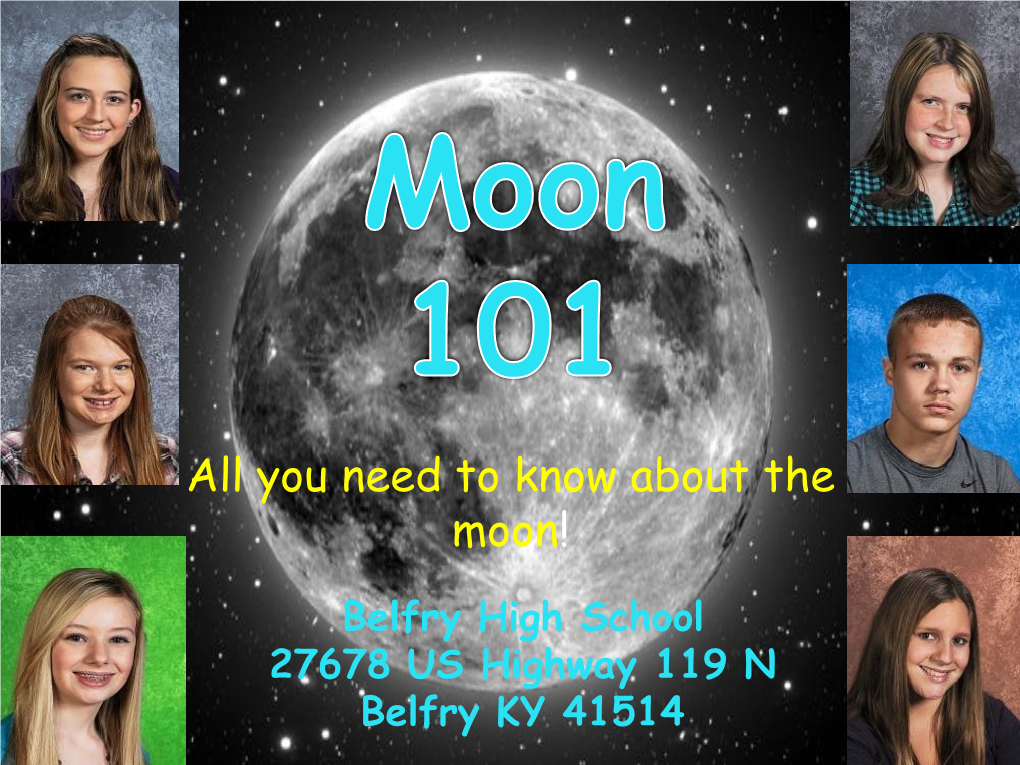 You Need to Know About the Moon!