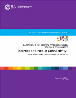 Internet and Mobile Connectivity (Central African Backbone Program