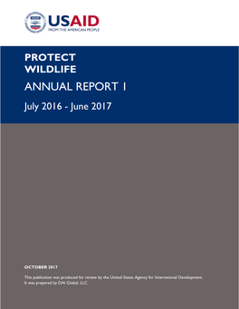 ANNUAL REPORT 1 July 2016 - June 2017