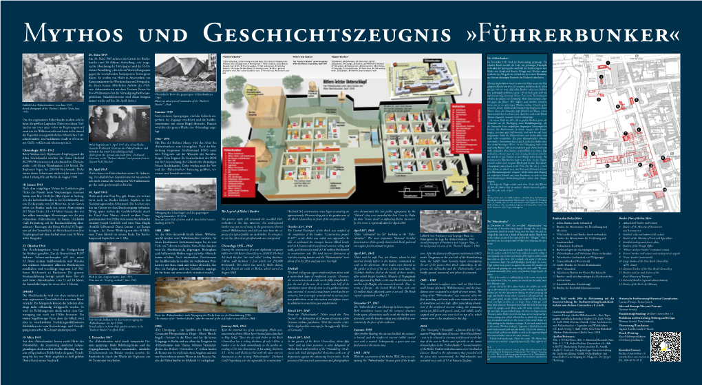 Führerbunkers«, Gezeichnet