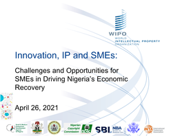 Innovation, IP and Smes