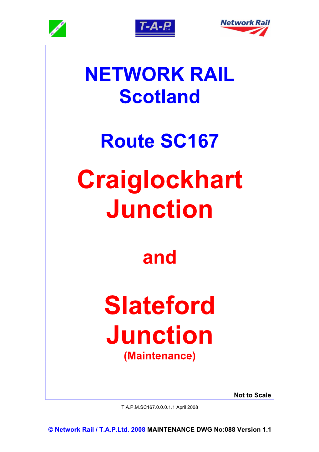 Craiglockhart Junction Slateford Junction