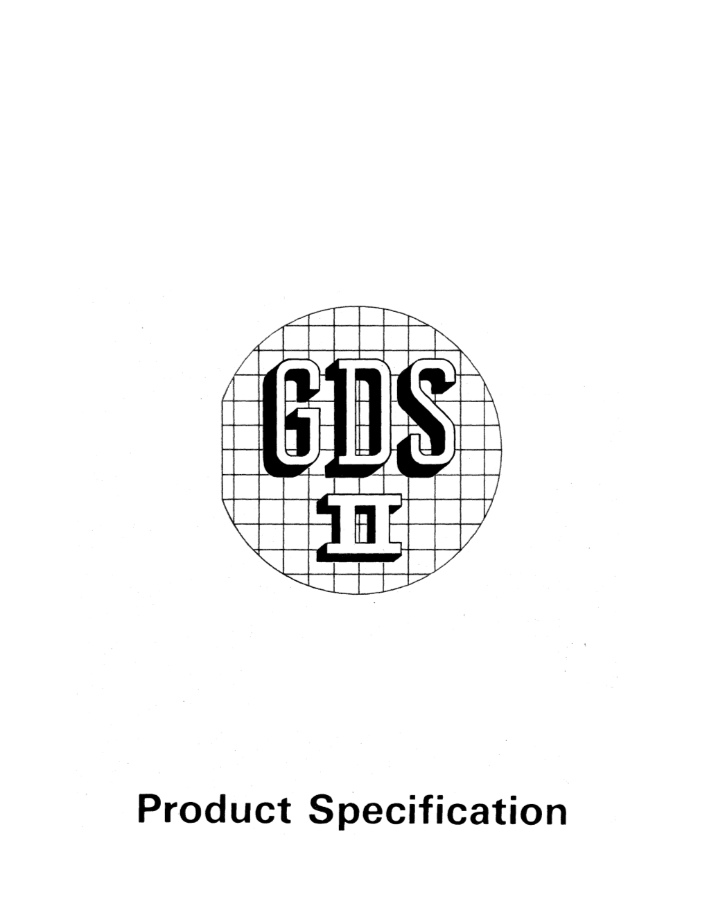 Product Specification DRAFT APR 1 31919 TABLE of CONTENTS