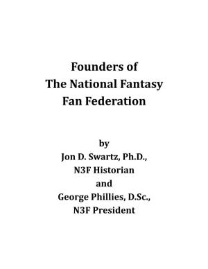 Fandbook 8, Founders of the National Fantasy Fan Federation