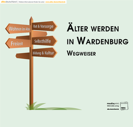 Älter Werden in Wardenburg Wegweiser