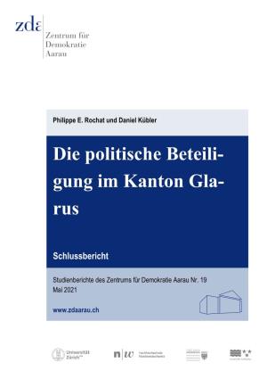 Die Politische Beteili-Gung Im Kanton Glarus
