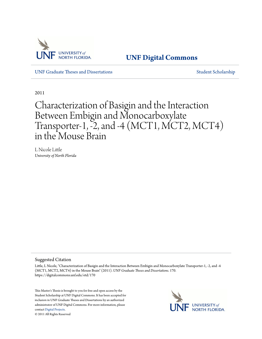Characterization of Basigin and the Interaction