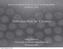 Introduction to Viruses