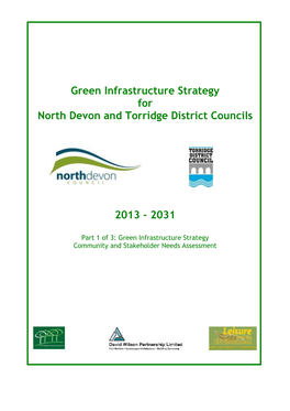 Green Infrastructure Strategy for North Devon and Torridge District Councils