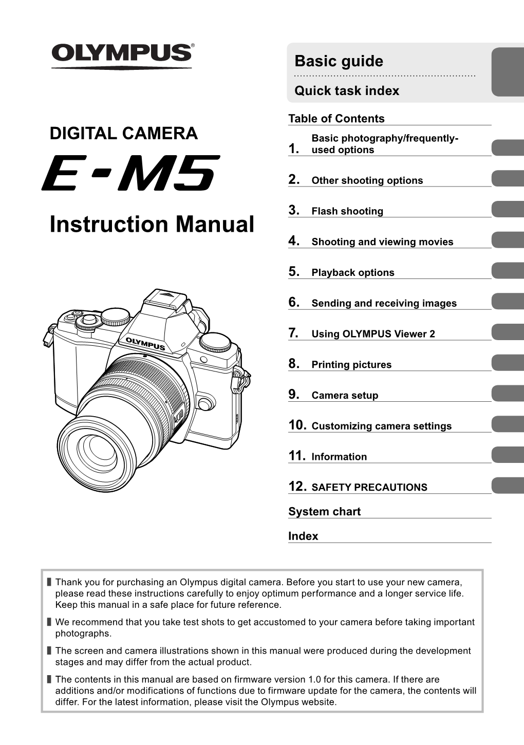 Instruction Manual E-M5