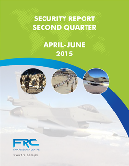 Security Report Second Quarter April-June 2015