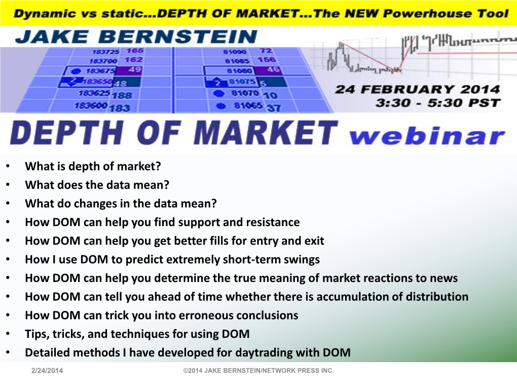 How Is Market Depth Calculated