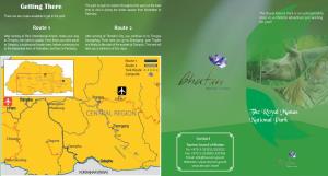 Royal Manas National Park Brochure