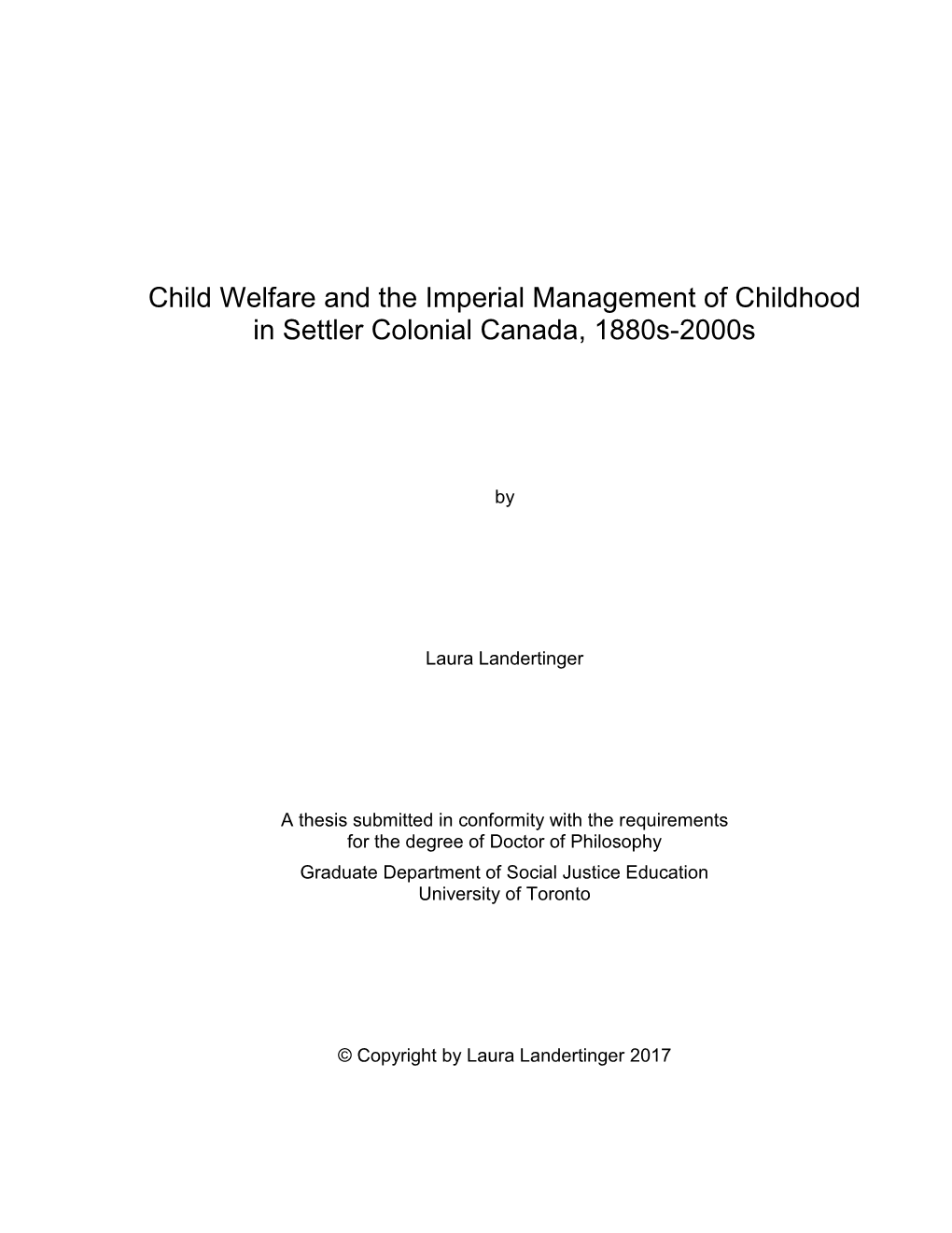 The Canadian Child Welfare System Perpetuates Deeply Colonial Relations